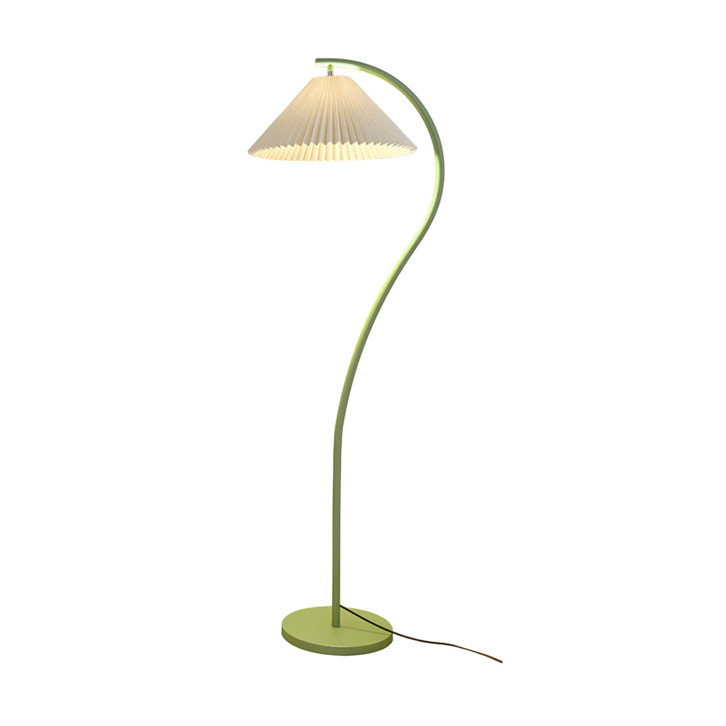 Crescini weiche, plissierte Stehlampe