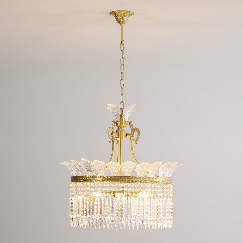 Lampadario French Empire Miles - design rustico di lusso