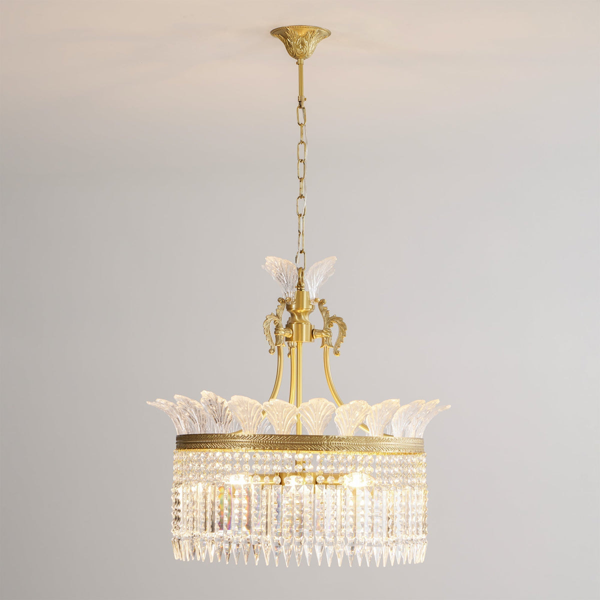 Lampadario French Empire Miles - design rustico di lusso