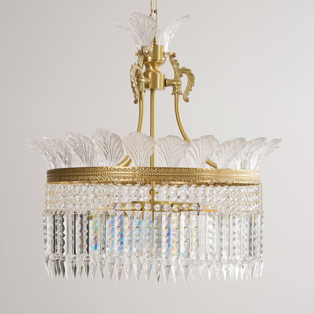 Lampadario French Empire Miles - design rustico di lusso