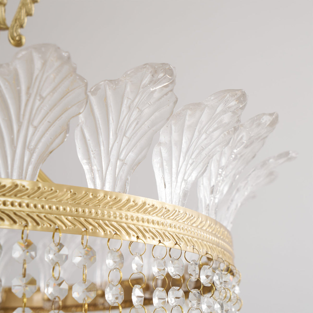 Lampadario French Empire Miles - design rustico di lusso