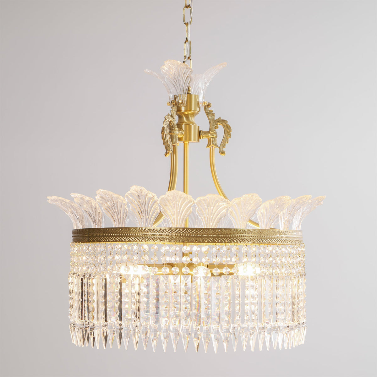 Lampadario French Empire Miles - design rustico di lusso
