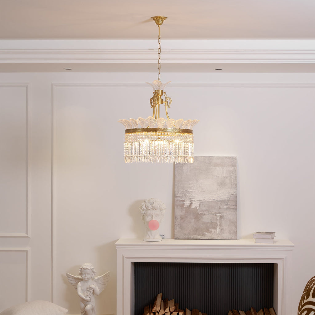 Lampadario French Empire Miles - design rustico di lusso