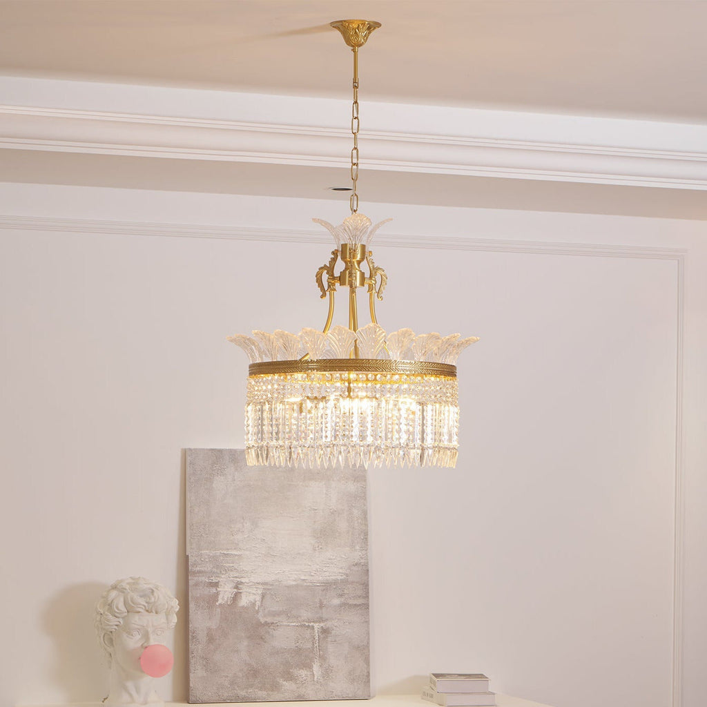Lampadario French Empire Miles - design rustico di lusso