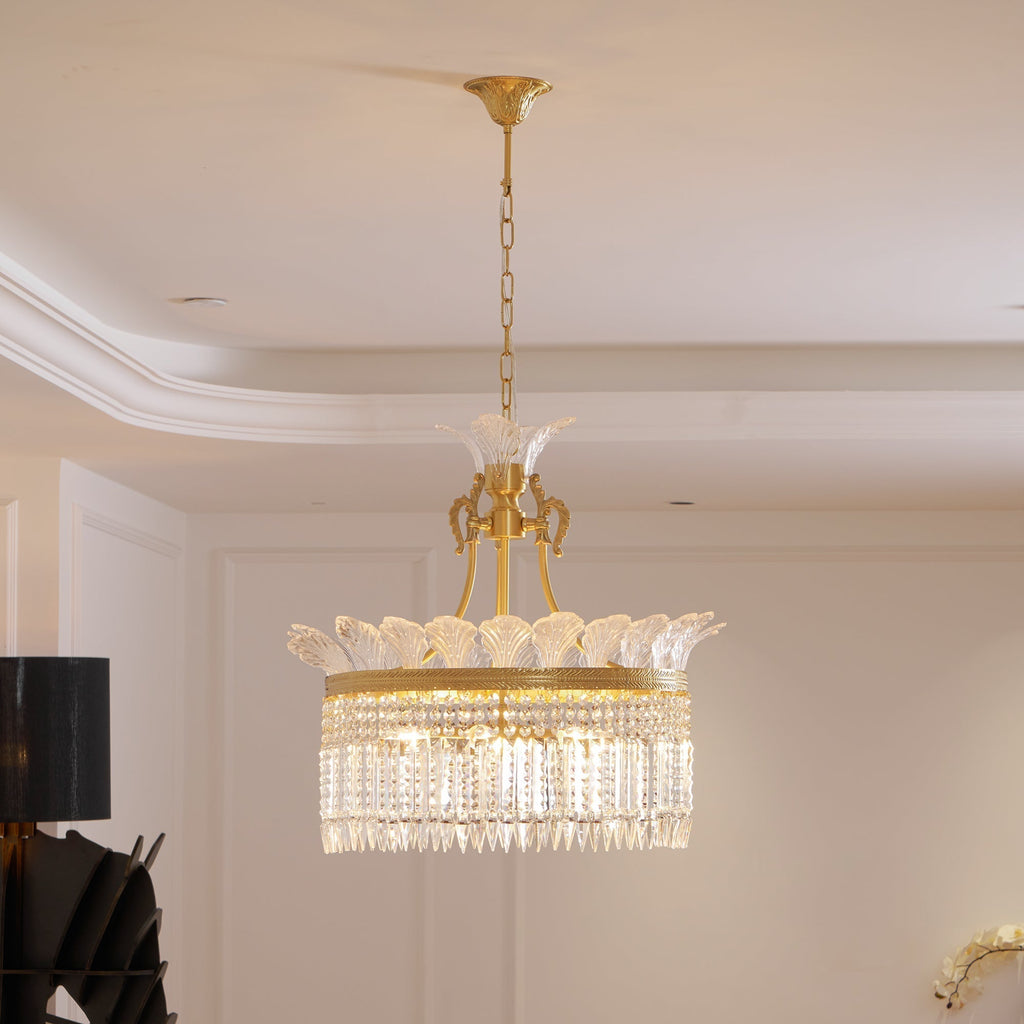 Lampadario French Empire Miles - design rustico di lusso