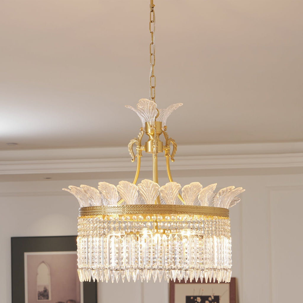 Lampadario French Empire Miles - design rustico di lusso