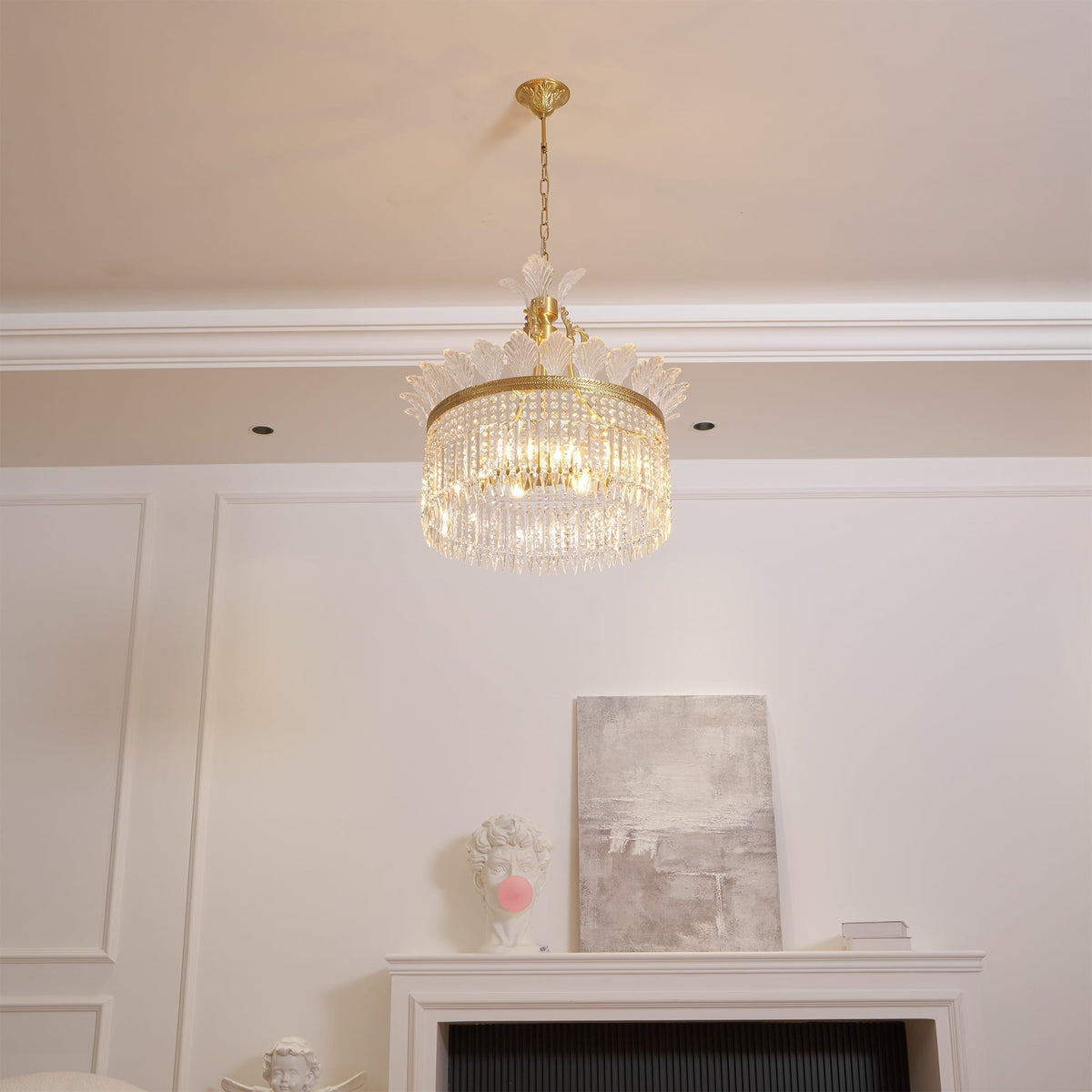 Lampadario French Empire Miles - design rustico di lusso