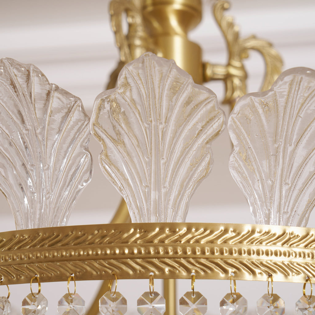 Lampadario French Empire Miles - design rustico di lusso