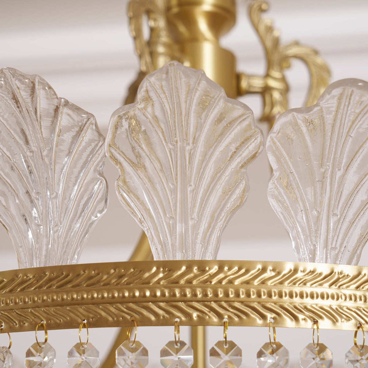 Lampadario French Empire Miles - design rustico di lusso