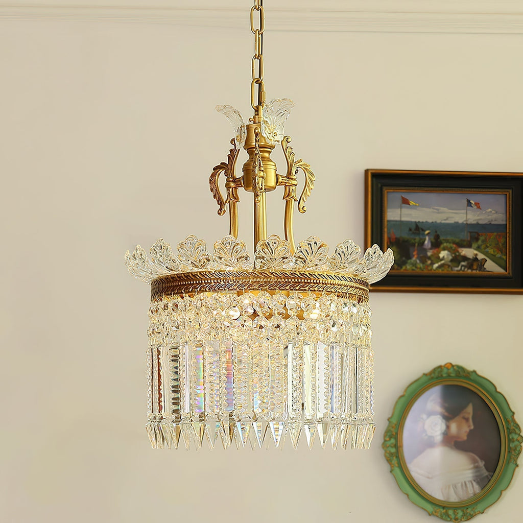 Lampadario French Empire Miles - design rustico di lusso