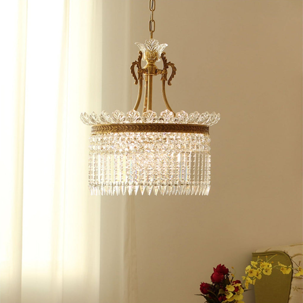 Lampadario French Empire Miles - design rustico di lusso