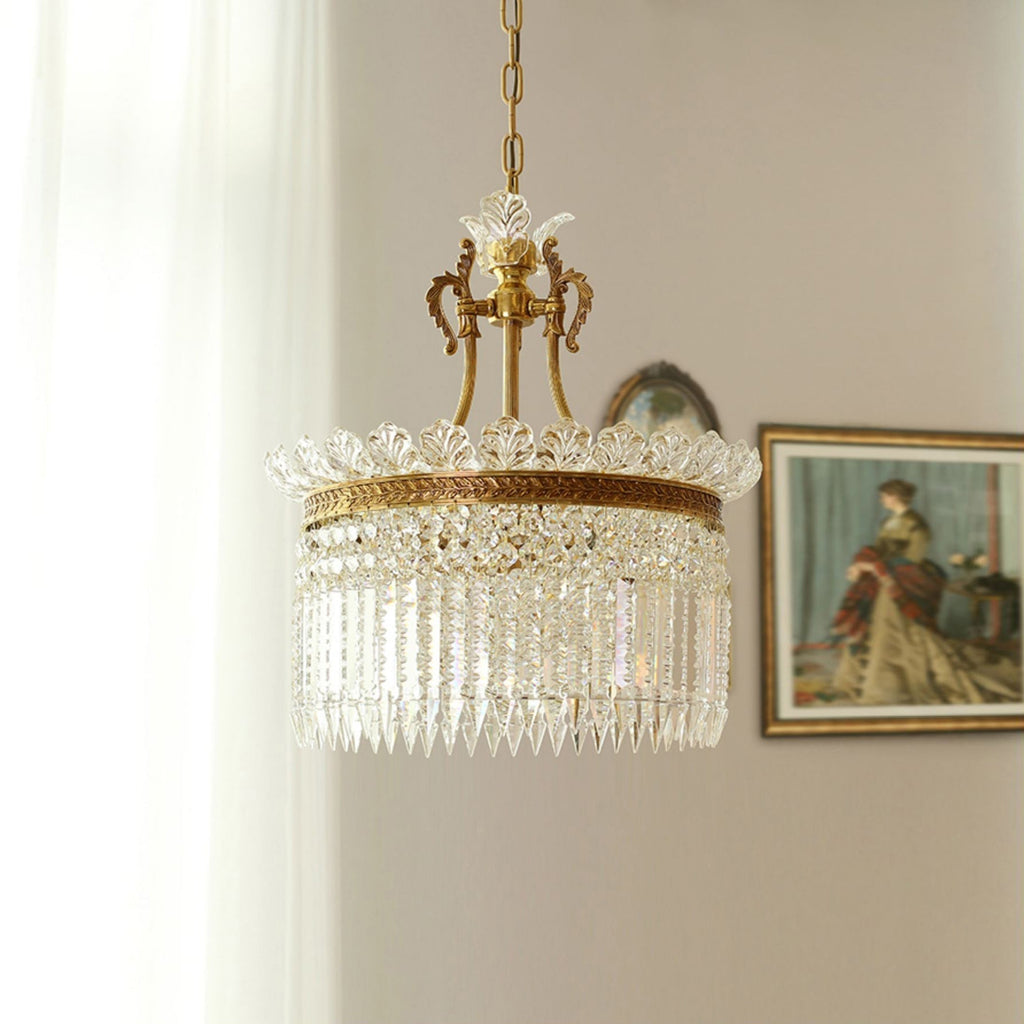 Lampadario French Empire Miles - design rustico di lusso