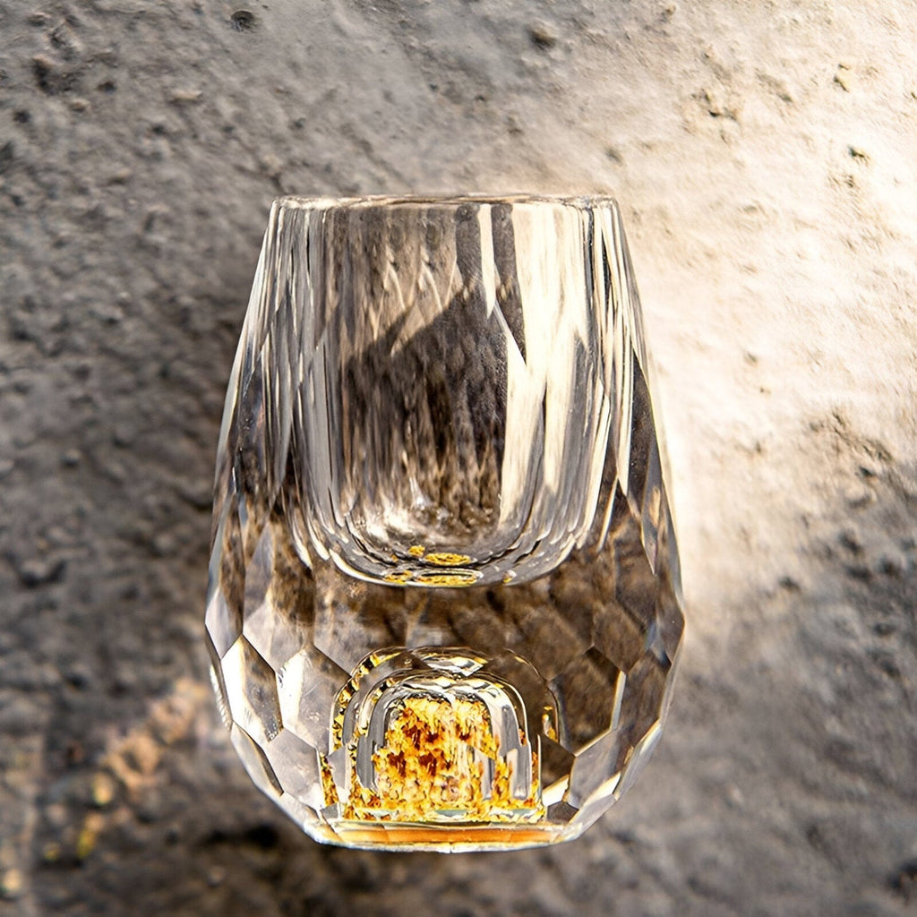 Fundo de Vidro de Cristal de Luxo para Vodka
