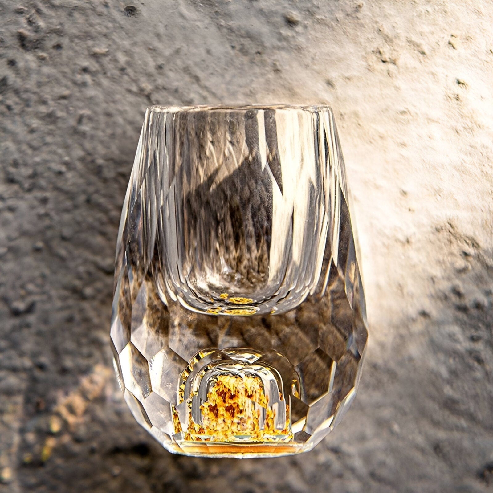 Fundo de Vidro de Cristal de Luxo para Vodka