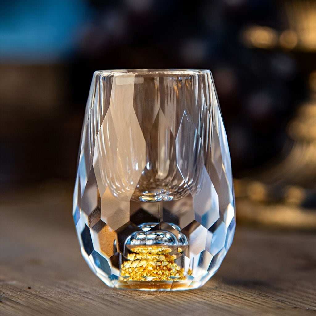 Fundo de Vidro de Cristal de Luxo para Vodka