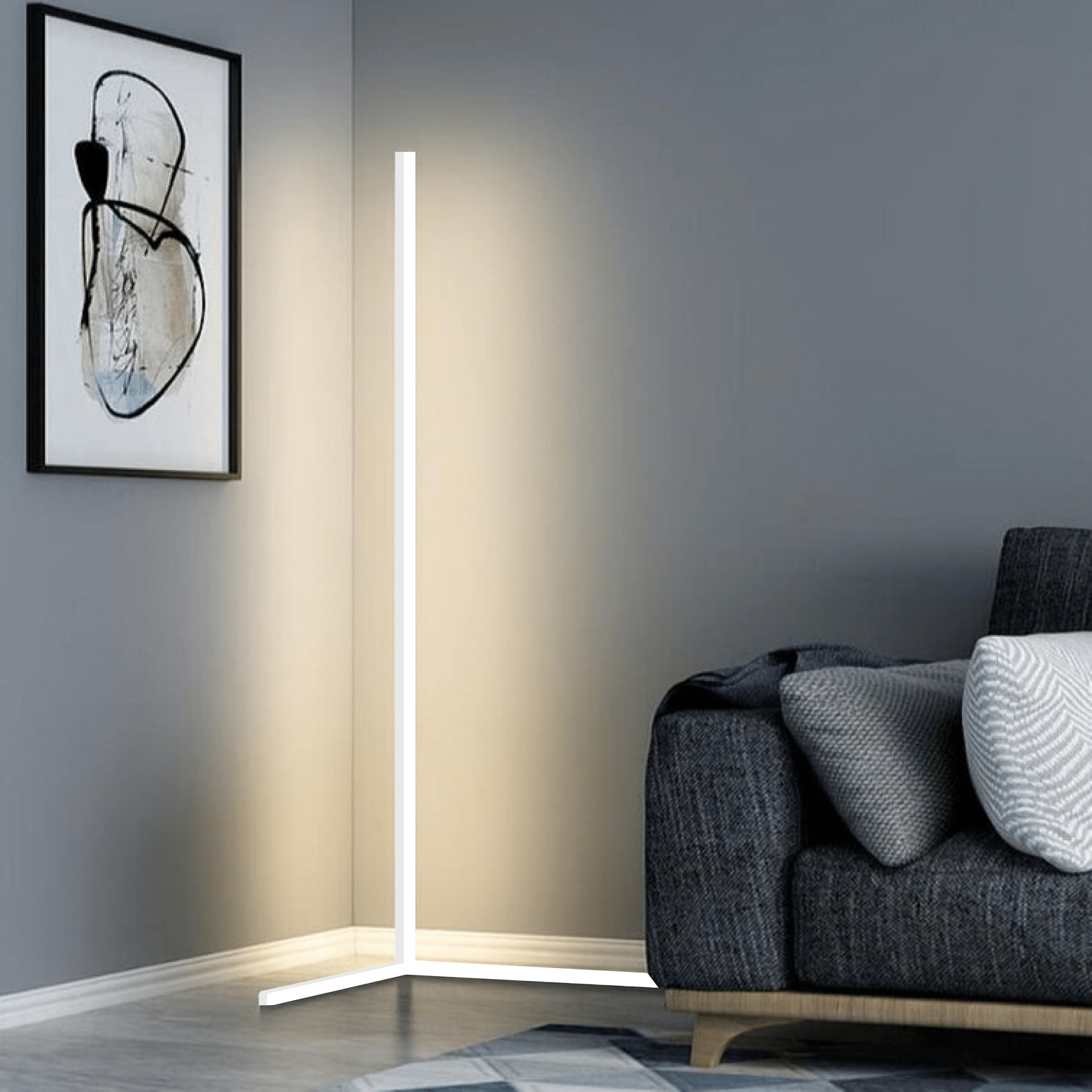 Arlenno Minimalist Corner Floor Lamp For Modern Interiors