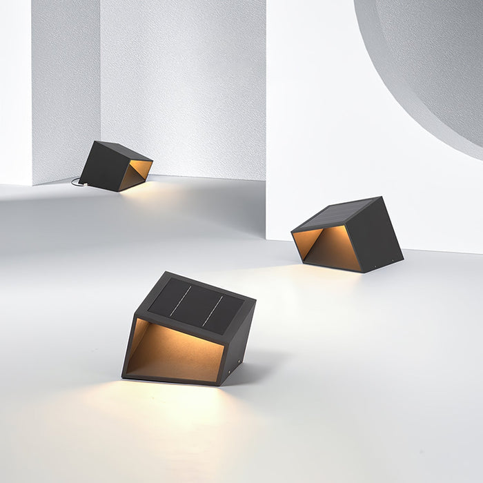 Novae Solar Cube Garden Light For Small Outdoor Spaces by Orntli