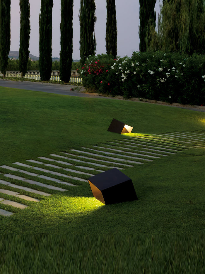Novae Solar Cube Garden Light For Small Outdoor Spaces by Orntli