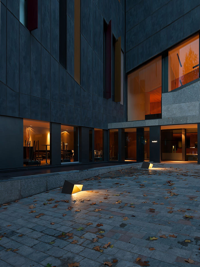 Novae Solar Cube Garden Light For Small Outdoor Spaces by Orntli