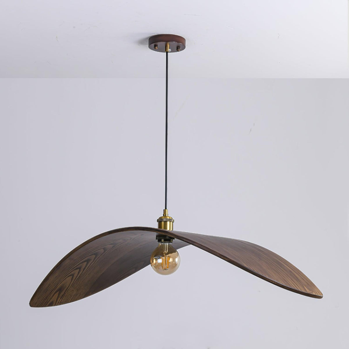 Curve Wooden Pendant Lamp - Lamp Outdoor