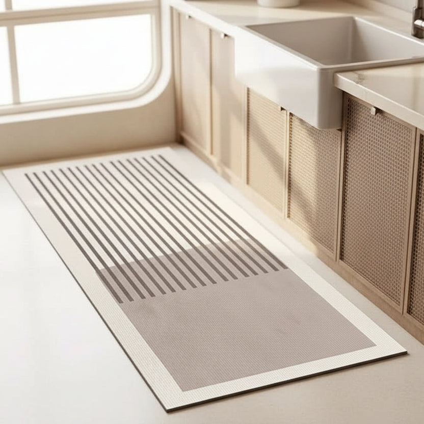 Tikar Dapur Anti-Kepenatan dengan Reka Bentuk Ergonomik & Bahagian Belakang Anti-Selip