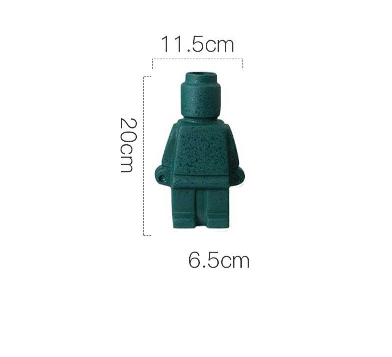 かわいいレゴボディ花瓶