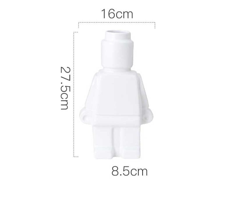 かわいいレゴボディ花瓶