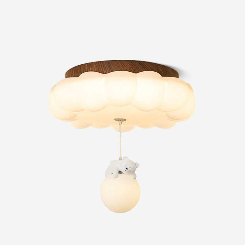 Quen Cute Cake Bear Ceiling Light - Neutralighting