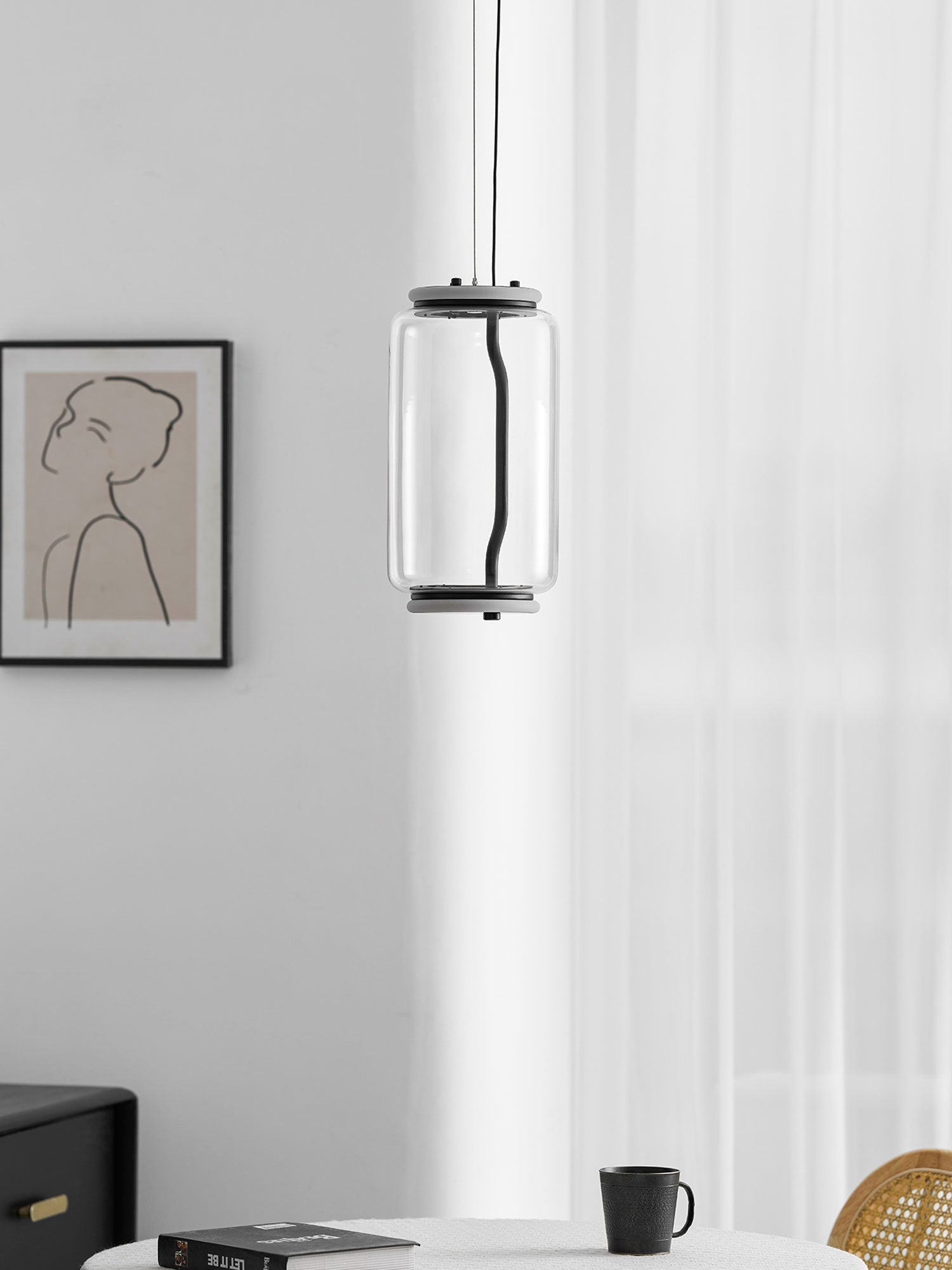 Modüler Dikey LED Sarkıt Lamba