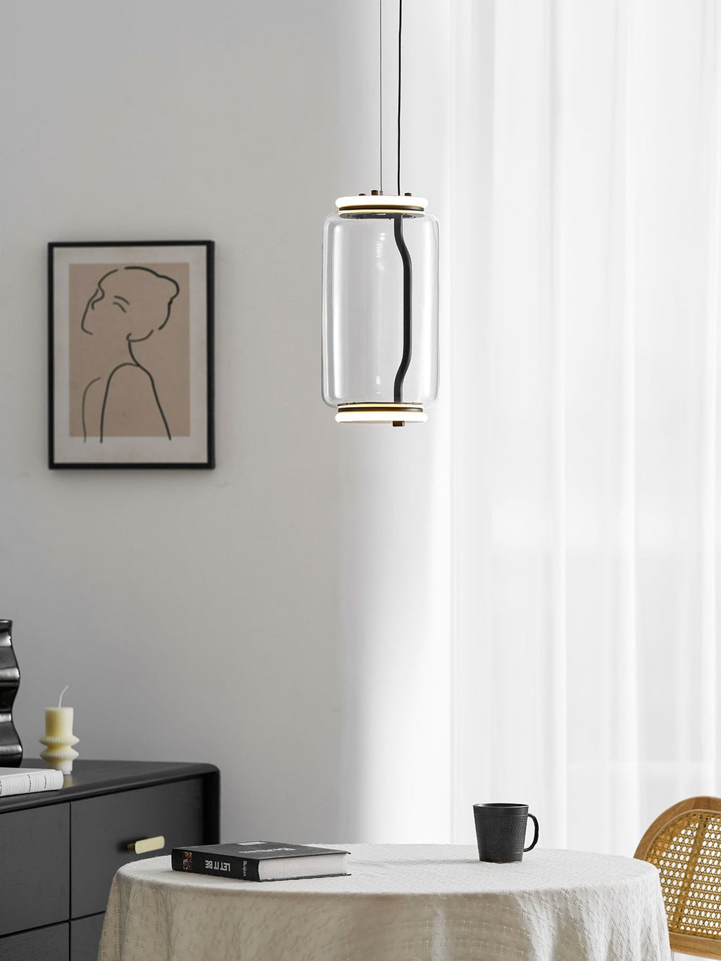 Modüler Dikey LED Sarkıt Lamba