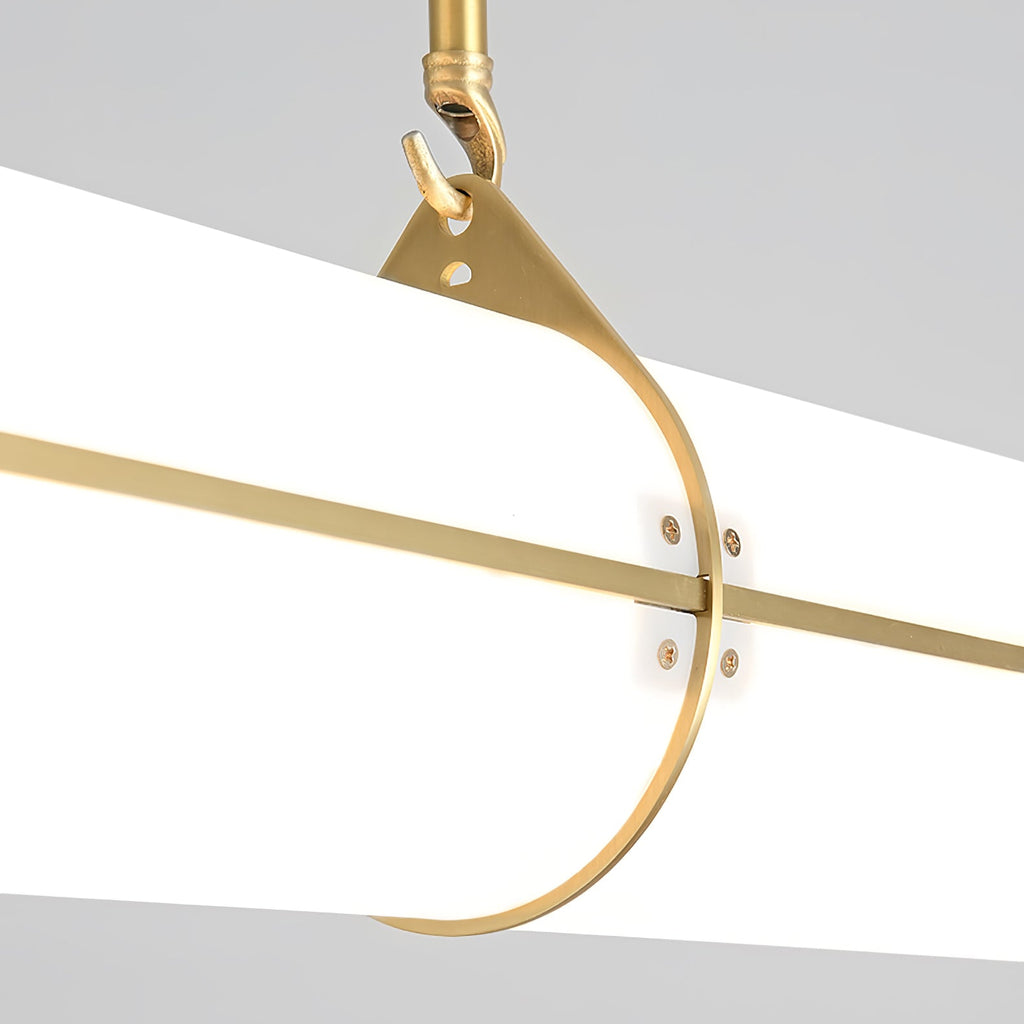 Lampada a sospensione Lustra Endless — sezioni cilindriche, 48W