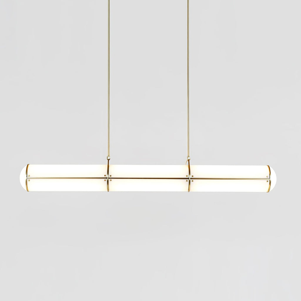 Lampada a sospensione Lustra Endless — sezioni cilindriche, 48W