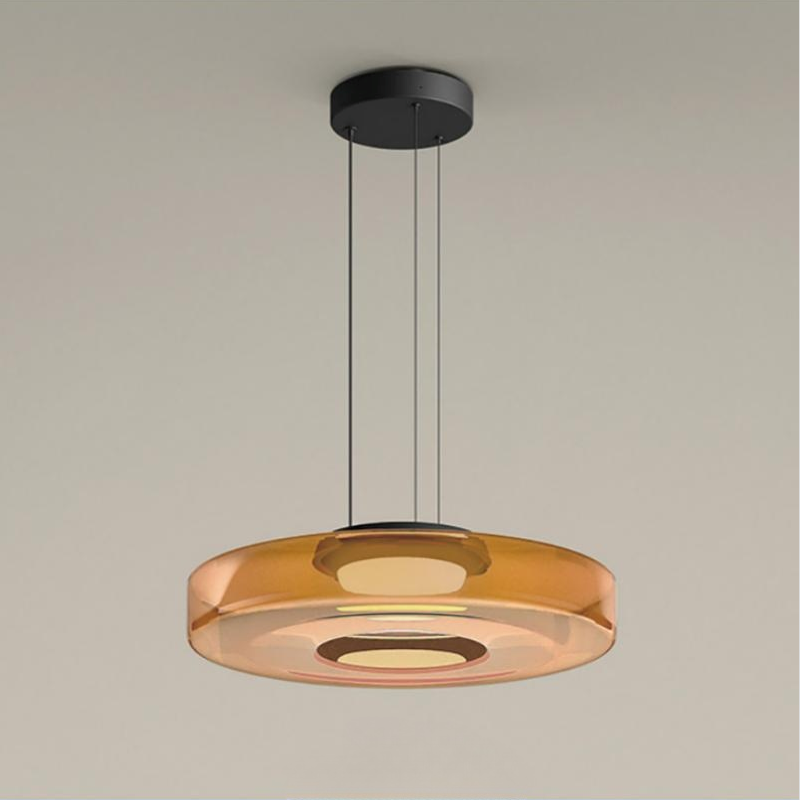 Suspension en verre à plusieurs niveaux Jojo