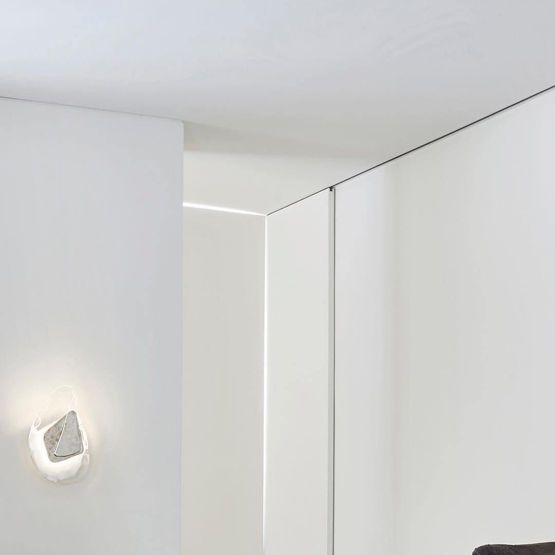 Beatrice Black Glass Wall Lamp — Artistic Swirled Texture, Matte Trim