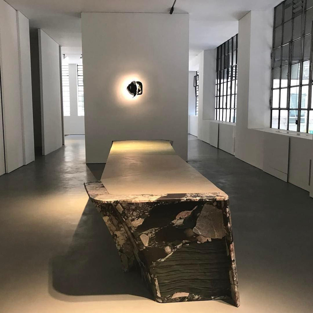 Blind nordische Kunstglas-Wandleuchte – integrierte LED, drei Farbtemperaturen