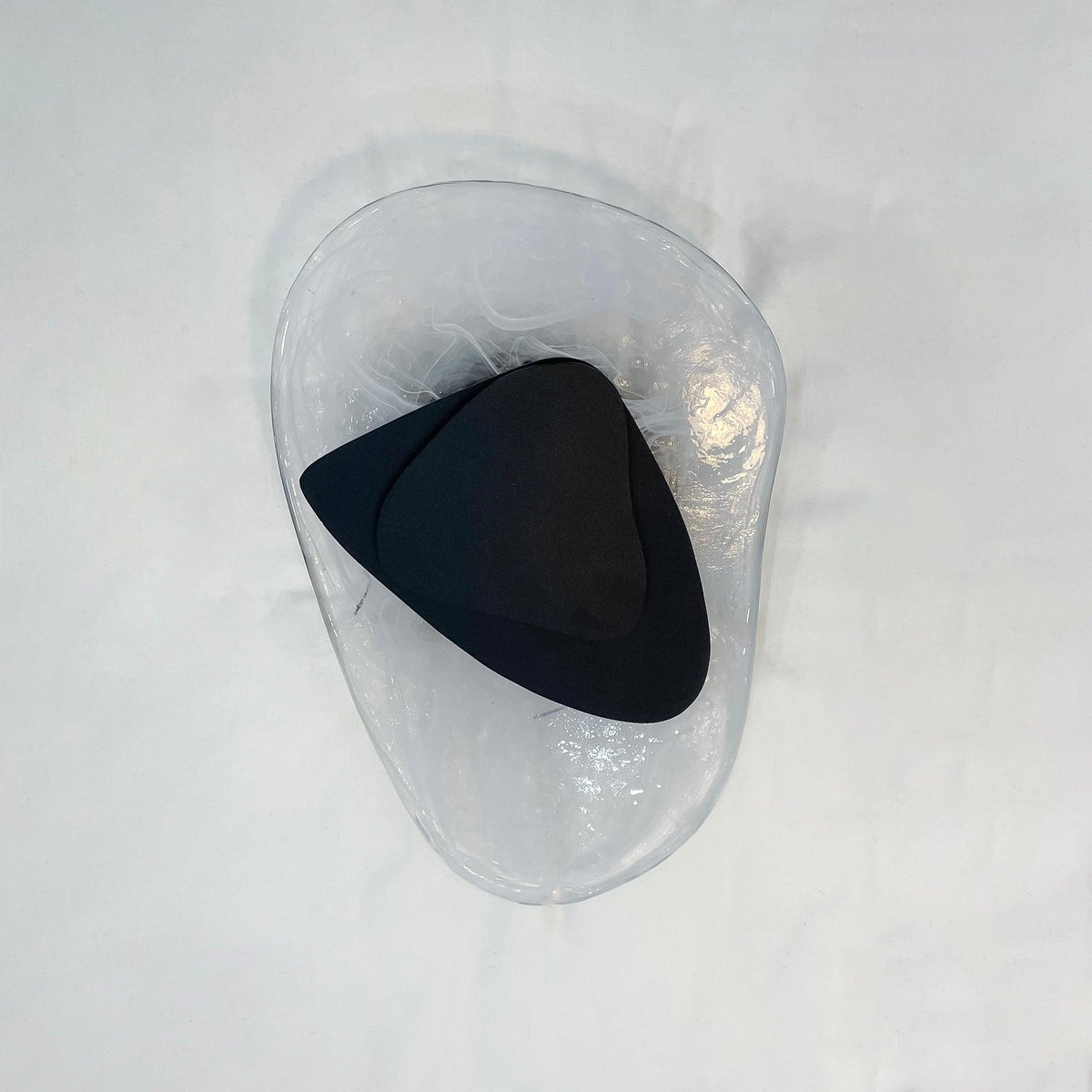 Blind nordische Kunstglas-Wandleuchte – integrierte LED, drei Farbtemperaturen