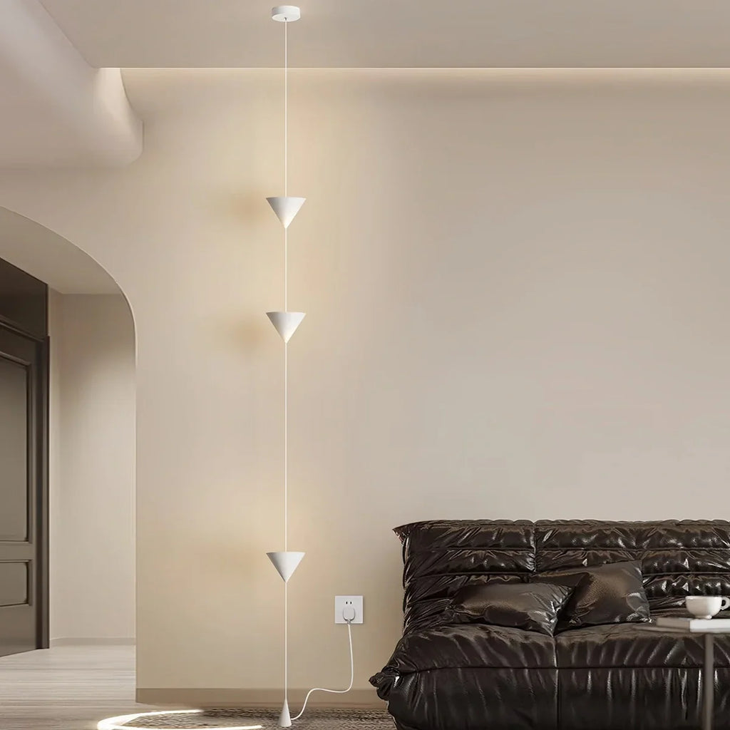 Kúp alakú függesztett kábeles állólámpa - Orntli