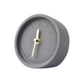 Modernist Round Cement Clock