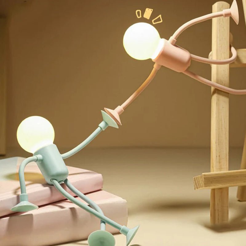 LumaMorph Interactive Shape Changing Night Light With Soothing LED Glow For Kids