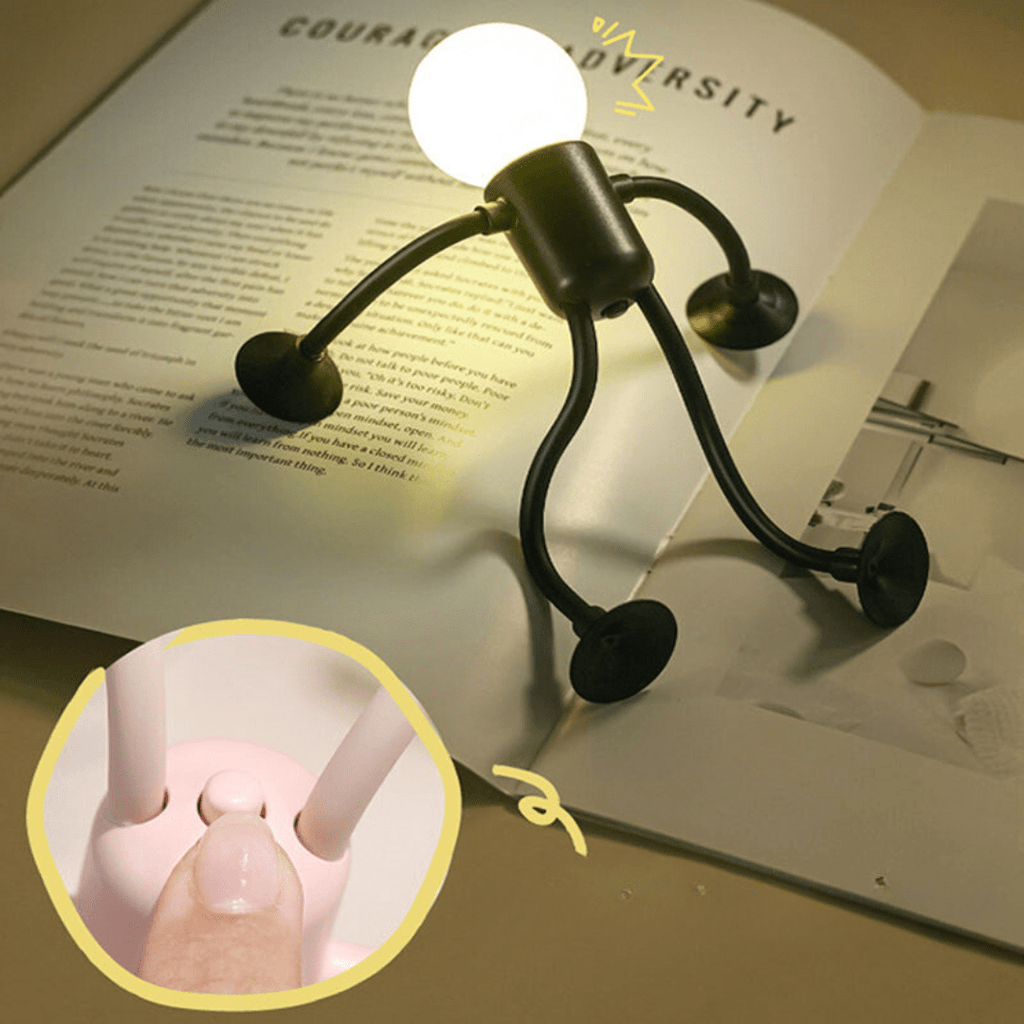 LumaMorph Interactive Shape Changing Night Light With Soothing LED Glow For Kids