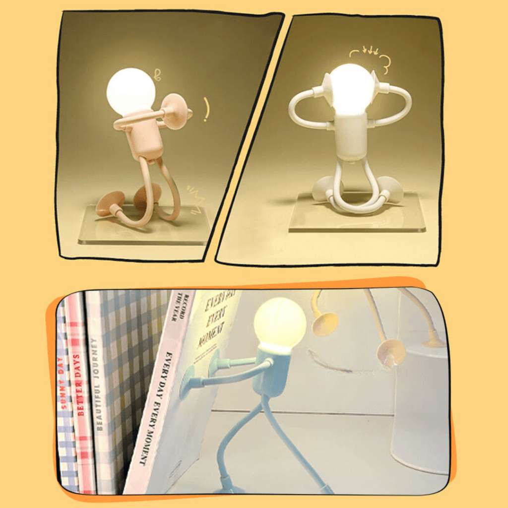 LumaMorph Interactive Shape Changing Night Light With Soothing LED Glow For Kids