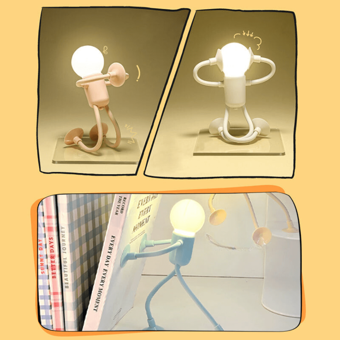 LumaMorph Interactive Shape Changing Night Light With Soothing LED Glow For Kids