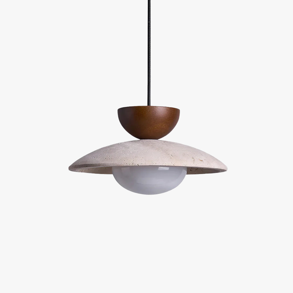 Ritta Modern Natural Travertine Pendant Lights - Neutralighting