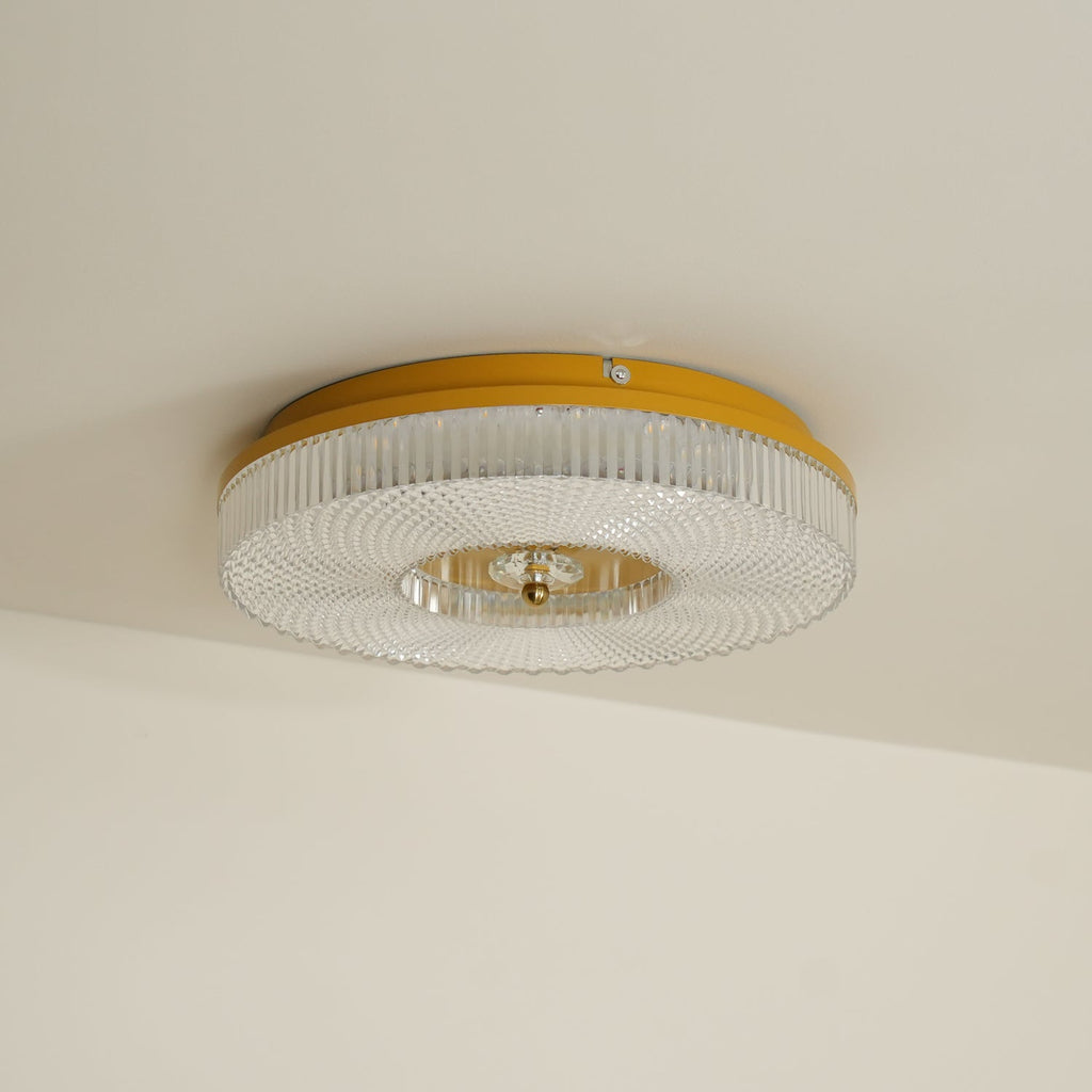 Plafoniera LED moderna Ayla — plafoniera a filo contemporanea