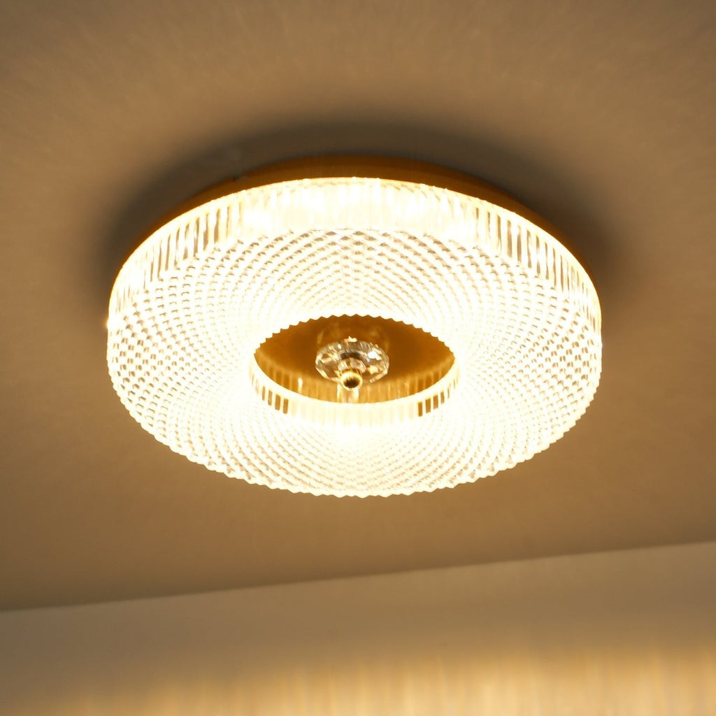 Plafoniera LED moderna Ayla — plafoniera a filo contemporanea