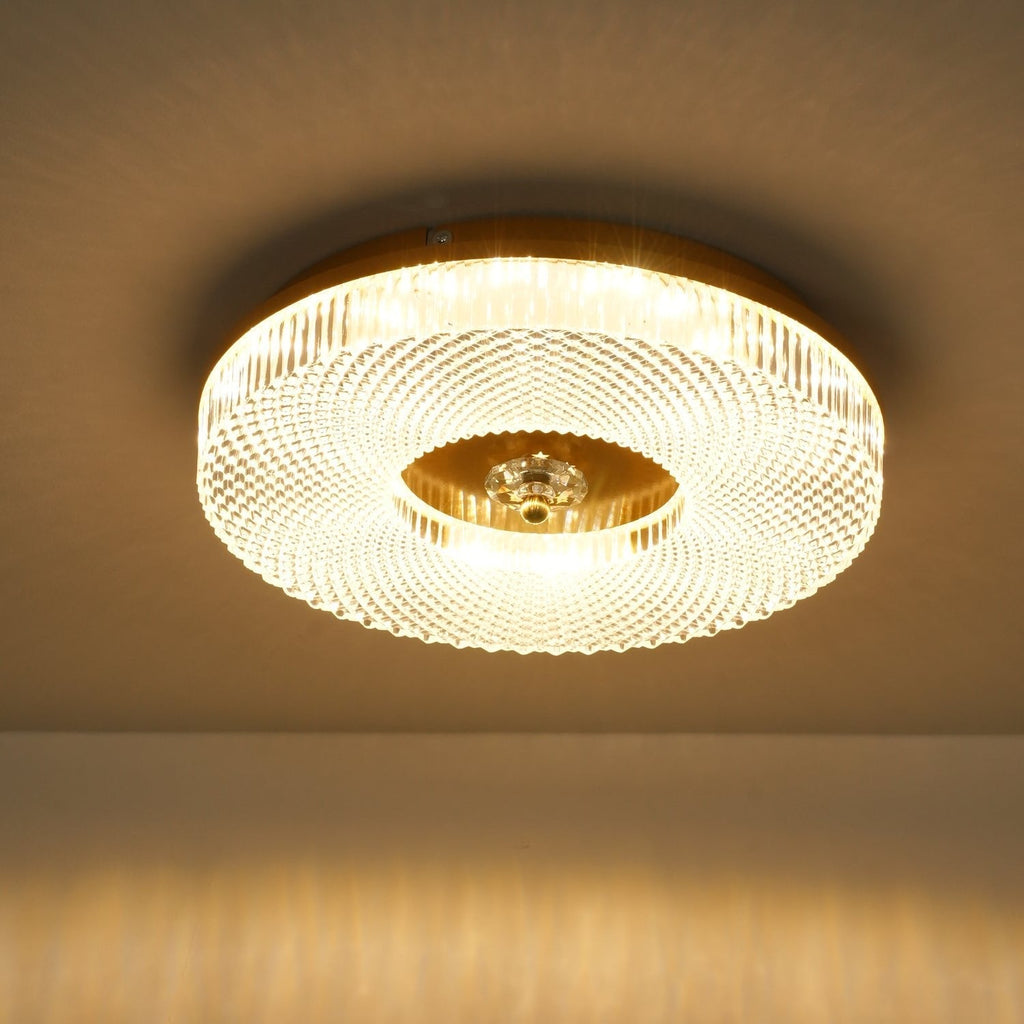 Plafoniera LED moderna Ayla — plafoniera a filo contemporanea