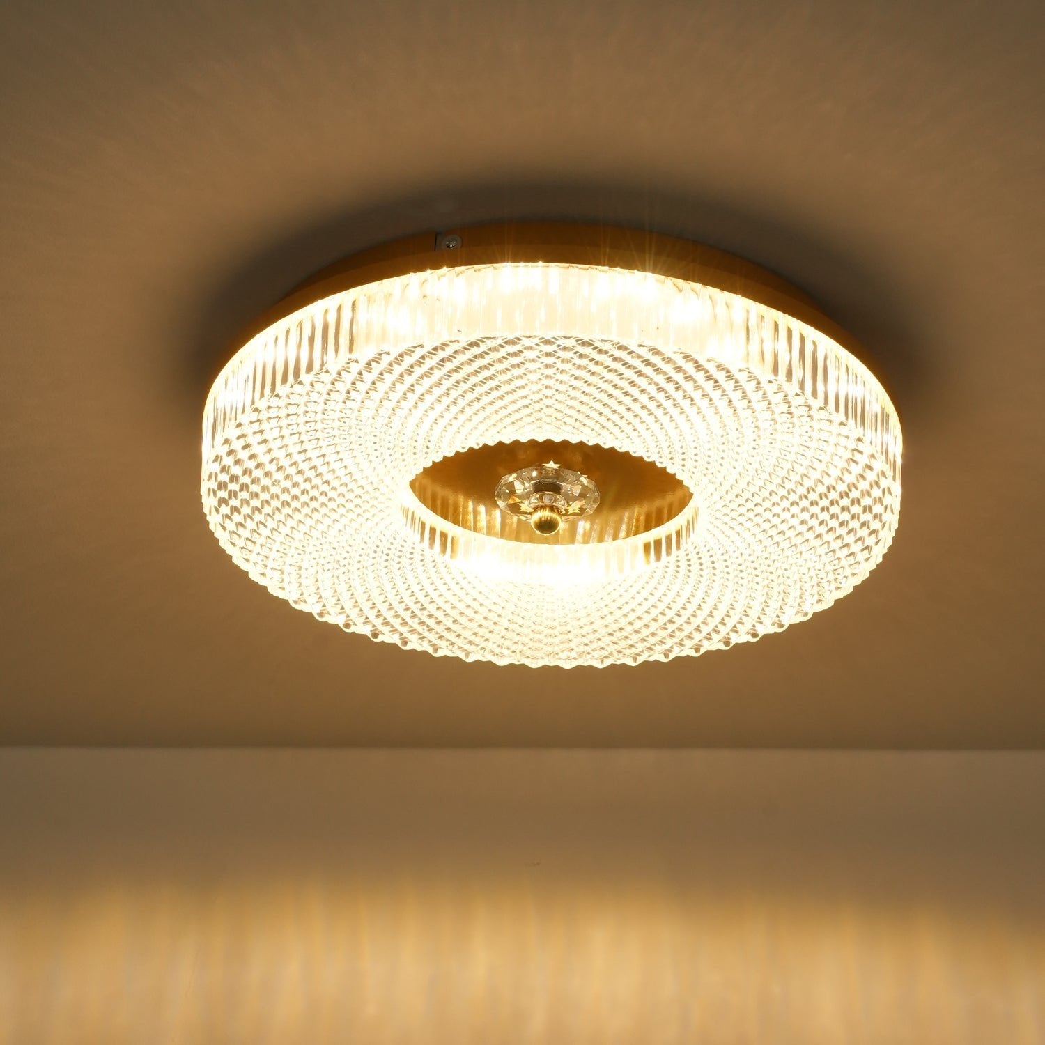 Plafoniera LED moderna Ayla — plafoniera a filo contemporanea