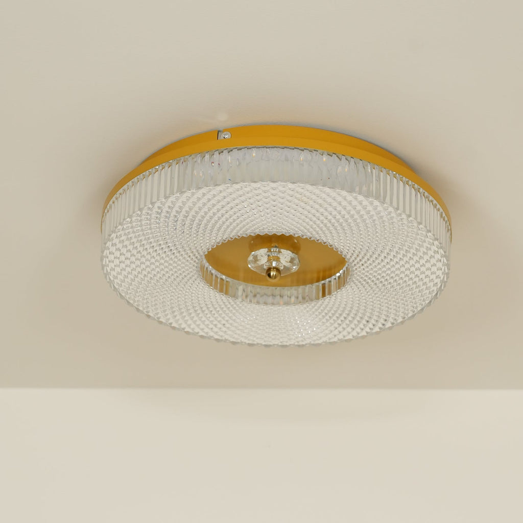 Plafoniera LED moderna Ayla — plafoniera a filo contemporanea