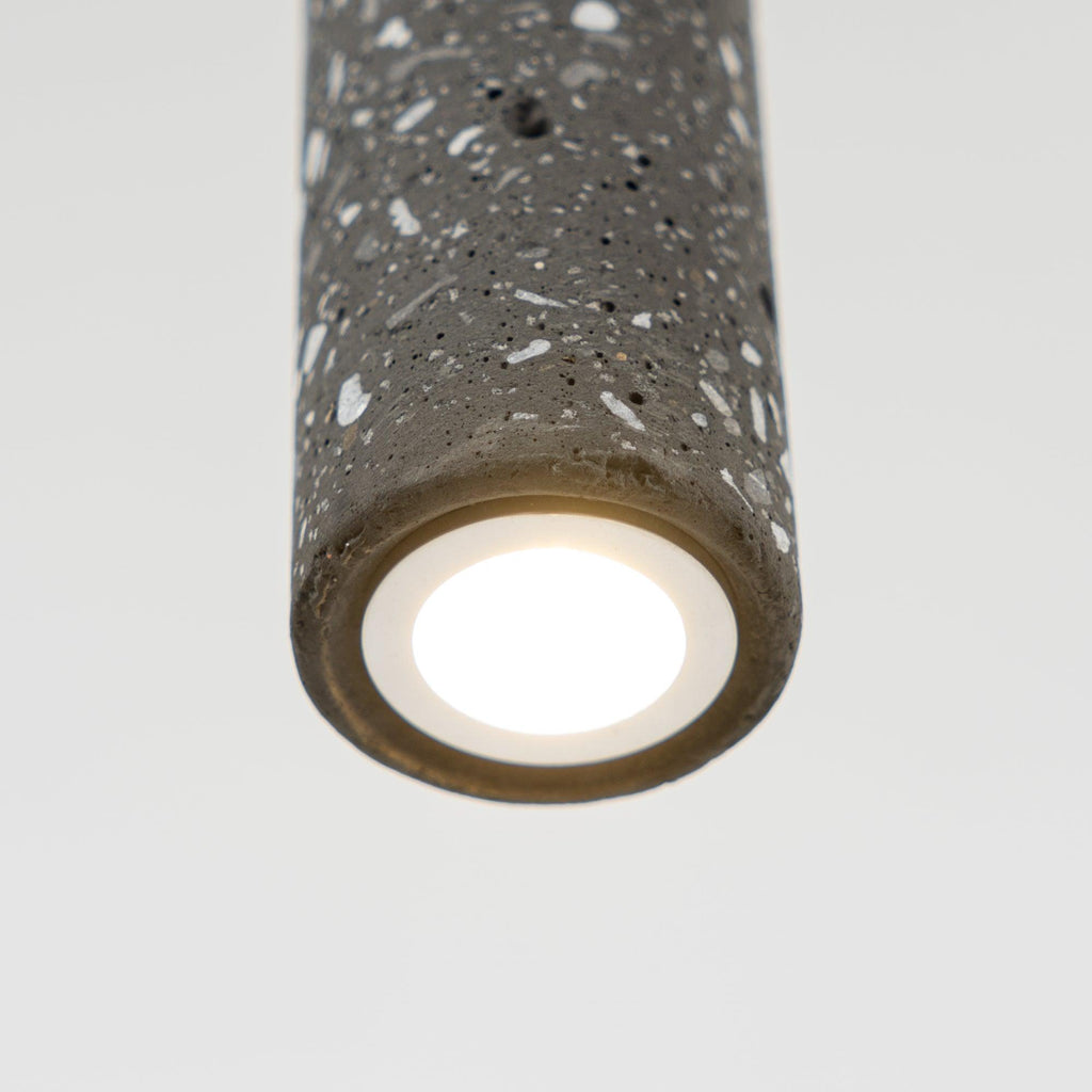 Lampada a sospensione tradizionale in terrazzo Zarael — Attacco E26 E27, compatibile con LED