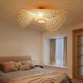 Liora Rattan-Style Ceiling Light | Natural Elegance and Light Effects | Orntli